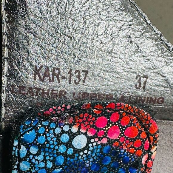 Alegria Karman Bubblish Kar 137 Multicolor Strappy Slip on Sandals Women's 37 - Picture 7 of 8